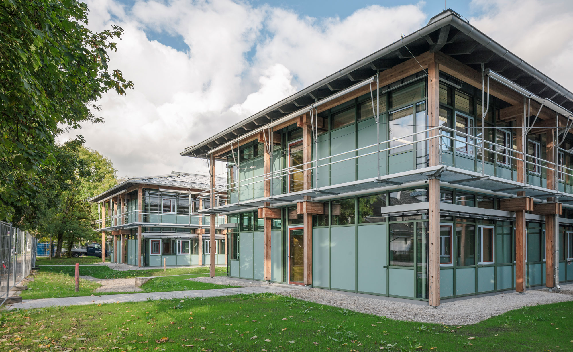  District office: Modern extension in a familiar style